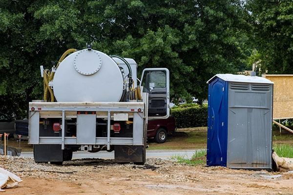 workers at Porta Potty Rental of Haltom City